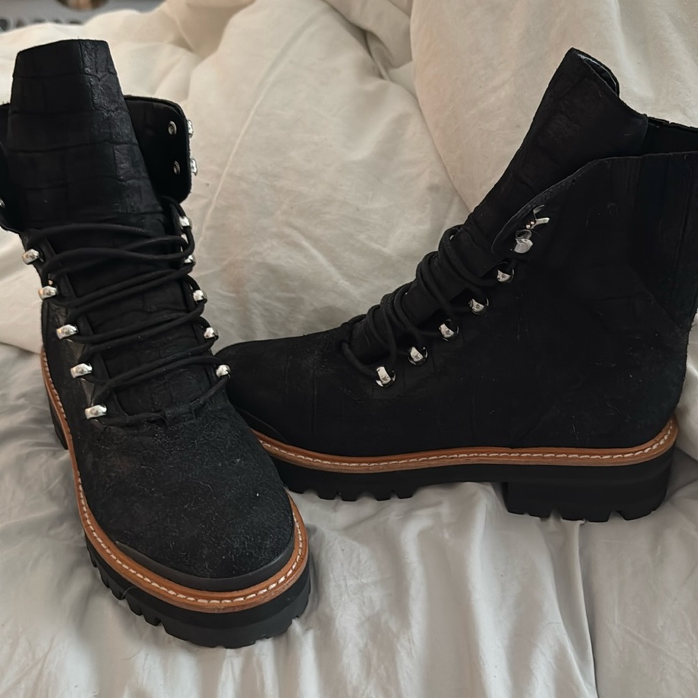 Marc Fisher Izzie 2 combat boot. Never worn